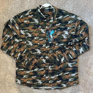 Salt Life Camouflage Button-Up Shirt